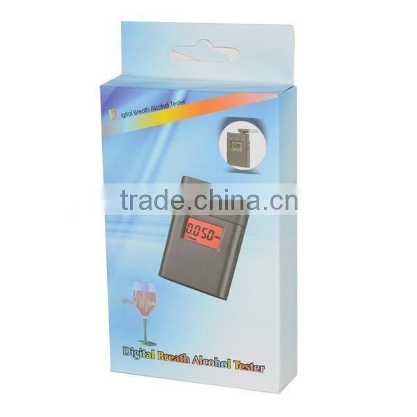 hot!! new design mini digital alcohol meter with 360 degree rotating mouthpiece/ dual display alcohol breath tester AT/838