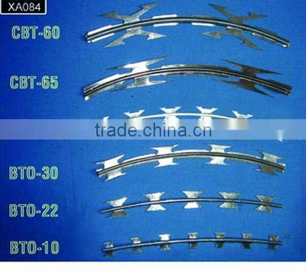 razor spiked wire mesh