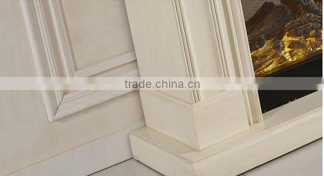 resin mantel fireplace With Electric Fireplace heater