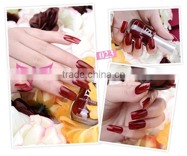 2015 fashion nail polish with 34 colors