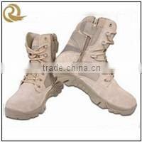 Yiwu genuine leather waterproof steel toe caps military army boots