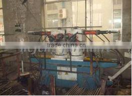 Glass Dining Set With 4 Black Faux Leather Chairs dining table