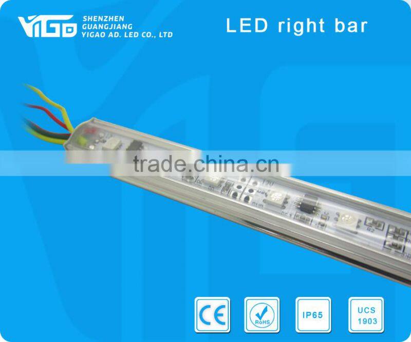 5050 led rigid strip lights led strip bar with aluminum profile