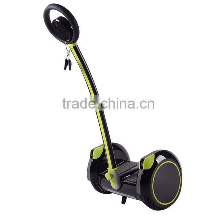 Htomt electric two wheels self balancing scooter with handle bar