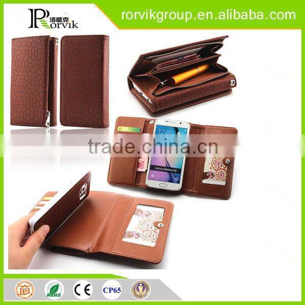 alibaba china rugged phone case wallet for Samsung Galaxy S6