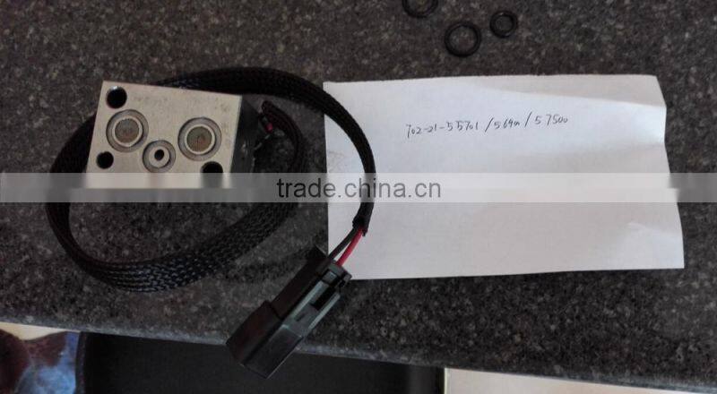 excavator parts PC200-8 main pump solenoid valve