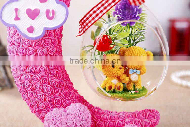 Fashion novelty gift fairy garden gift toy , toiletries gift set