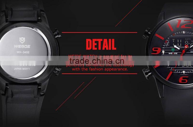 Alibaba New Product Top Sales 30m Water Resistant Weide Watches brand your own watches