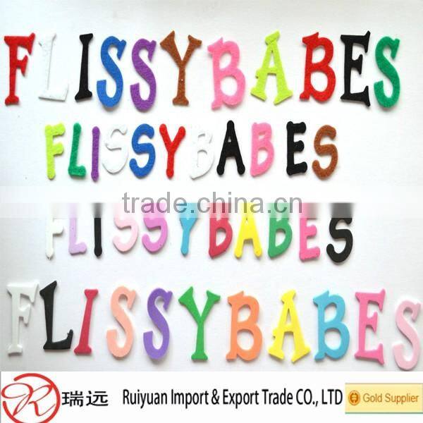 China wholesale high quality lead number felt letter