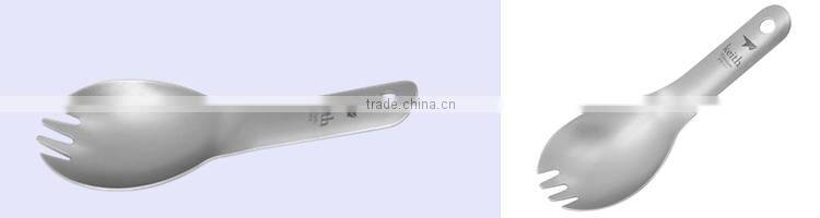 Pure titanium metal stainless children mini spoon