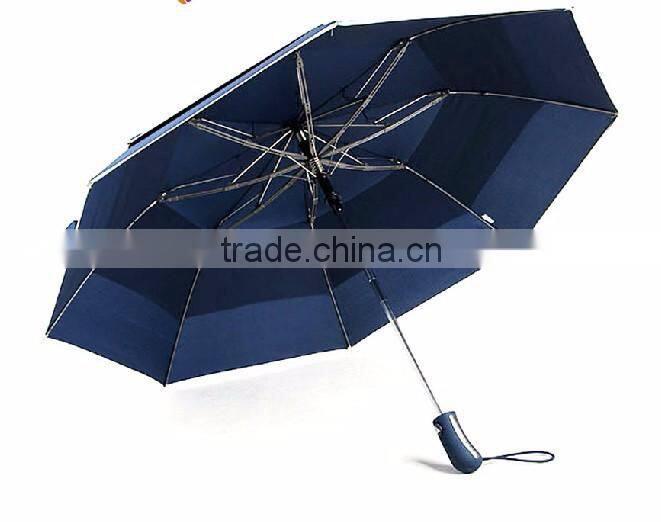 double canopy golf umbrella/umbrella with air vent
