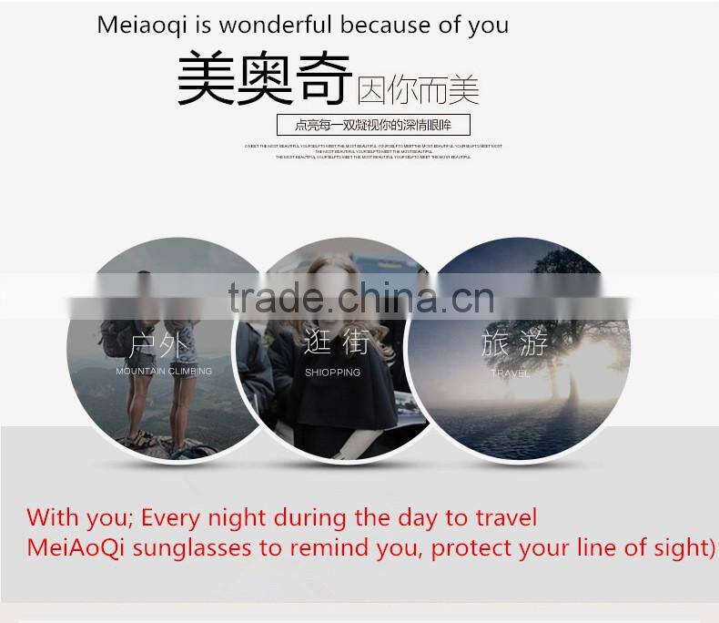 2015 hot sale fashion classic decorated sunglasses for men and women