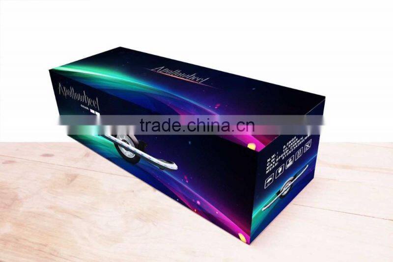 2016 Wholesale Hover board One Wheel Hoverboard Electric Skateboard Smart Balance Scooter with Led Lights and Marquee
