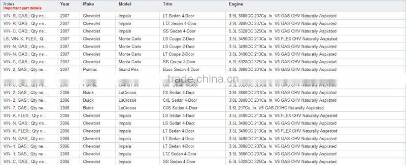 High quality air filter cabinfilter for 10446783