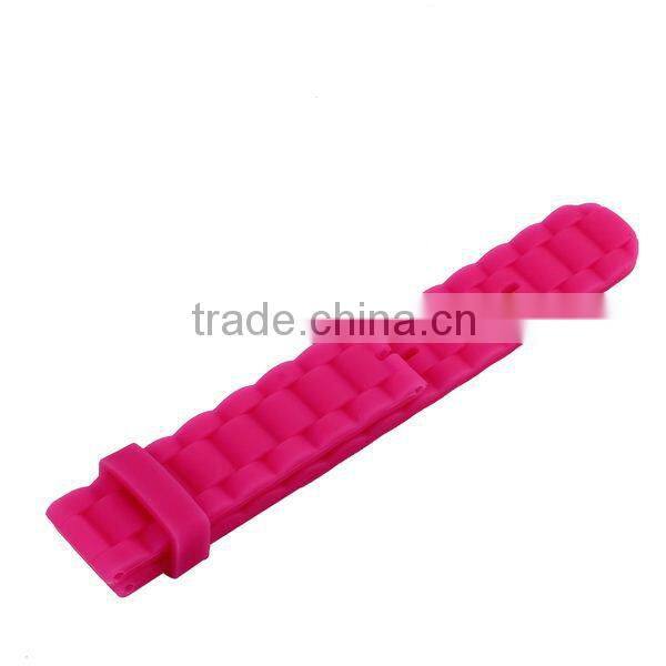 elegant new silicone watch bands,color silicone watch