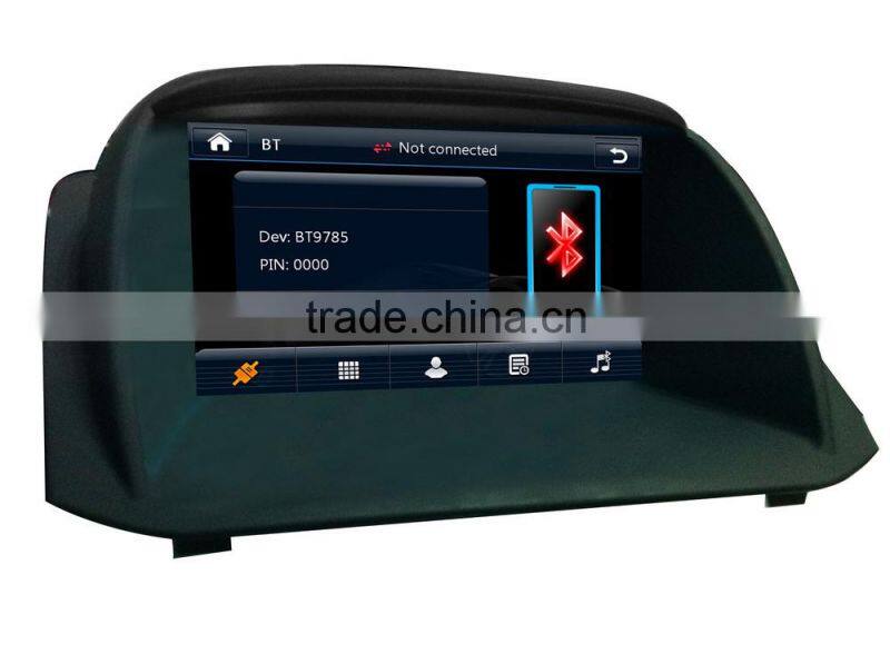 Wholesale car fm radios audio multimidea player dvd double din 7 inch car dvd player For FORD FIESTA support Phone 3G DVR SWC BT