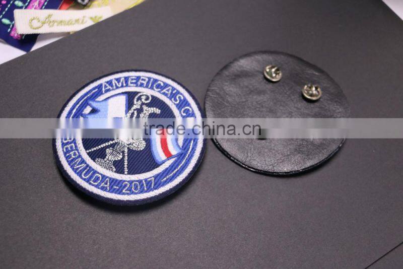2016 New Products Woven Patch, Full Emboridery Patches, Garment Woven Badge For Boys