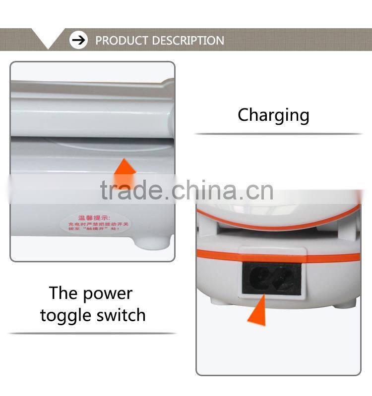 2016 new touch rechargeable reading light led