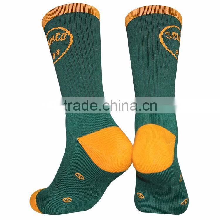 knitted athletic made logo terry basketball elite bulk wholesale sports custom sock