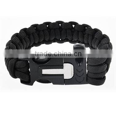 survival bracelet with lighter