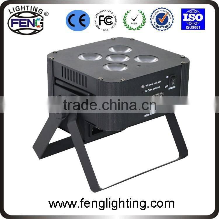 rechargeable battery operated rgbwa led par light