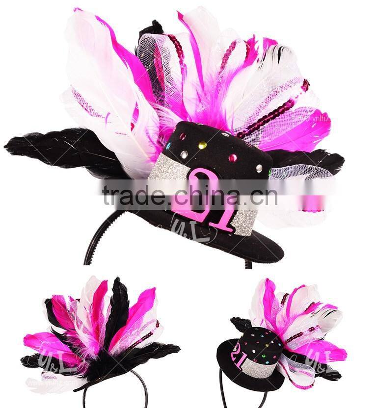 Girl's Fancy Headband for Birthday Party Supplies