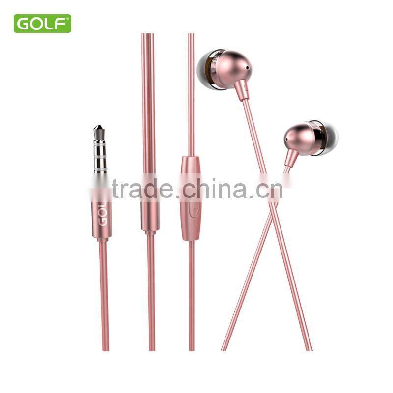 2016 High quality metal earphone,mobile phone earphone, earphone wholesale
