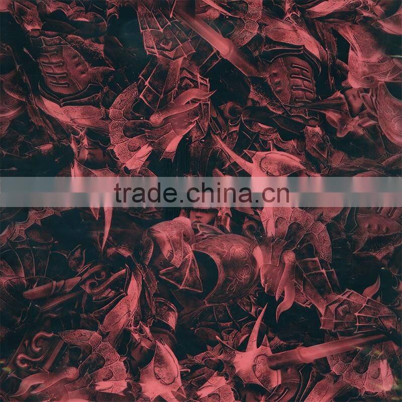 2016 Hot sale pva water transfer printing film GY749 hydrographic film in China