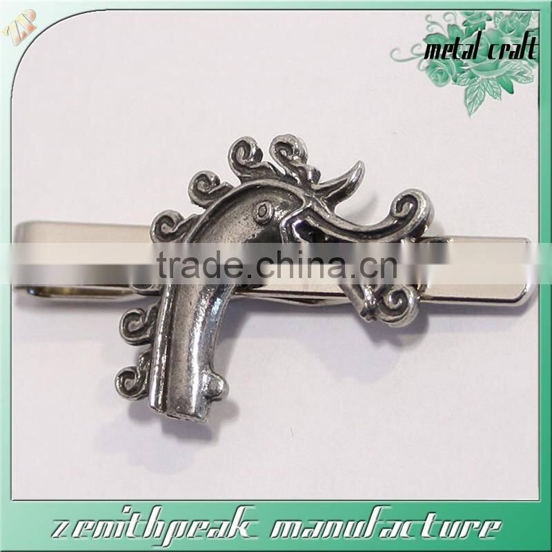 Enamel star metal tie clip