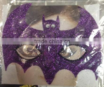 Custom Halloween glitter temporary makeup face tattoos bleeding face sticker manufacturer