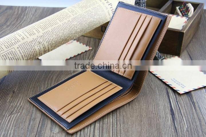 Mens PU Leather Wallet Pocket ID Credit Card Clutch Bifold Money Purse