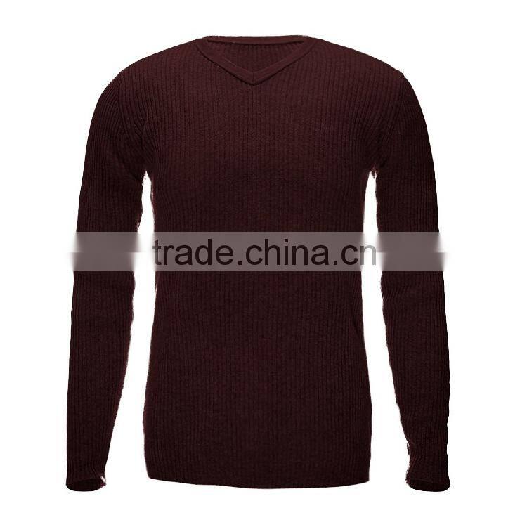 V collar long sleeve sweater for boys,sweater knitting machine price