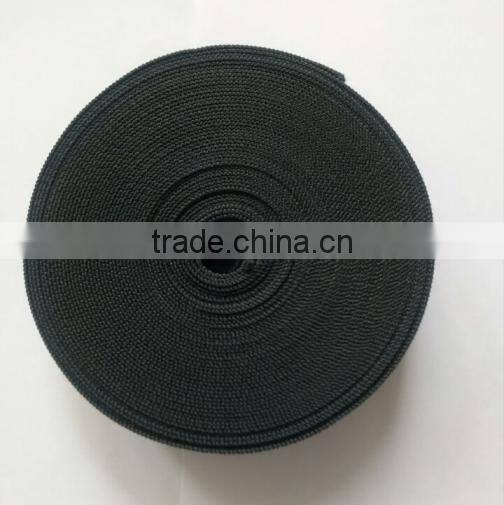 Black luggage strap PP webbing