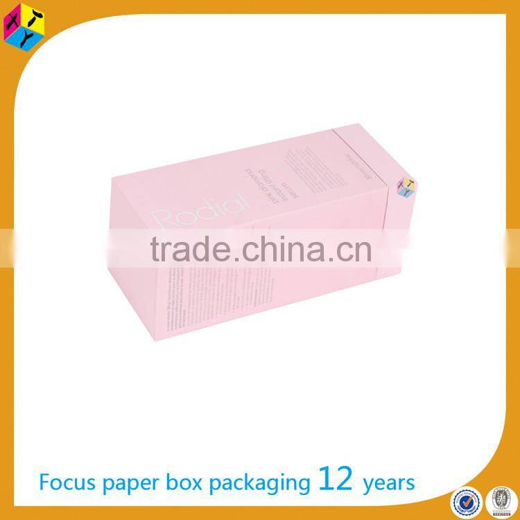 handmade high end packaging skin cosmetic product box