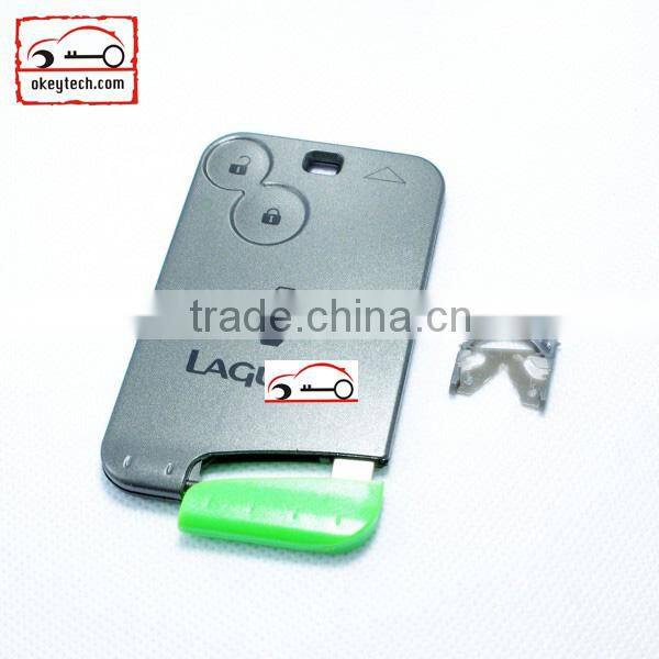 OkeyTech Renault 1 button remote key cover can put light no logo remote key cover for renault