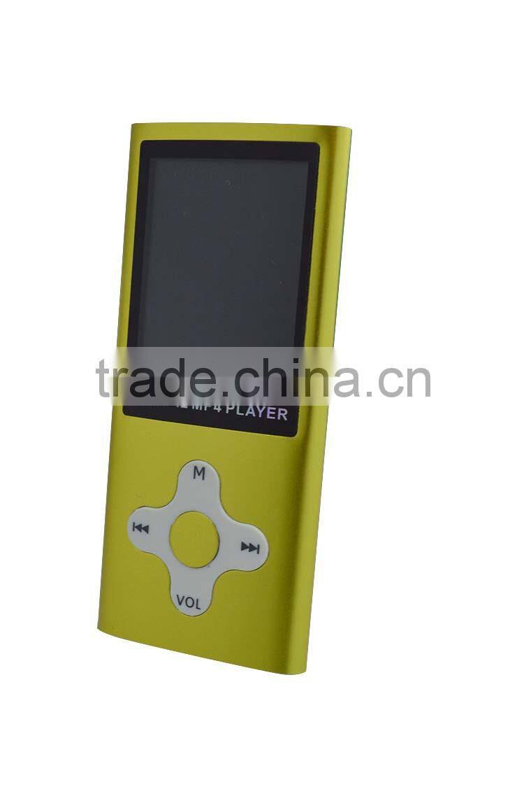 4 Generation 1.8 inch TFT Screen MP4 Digital Player Support SD card