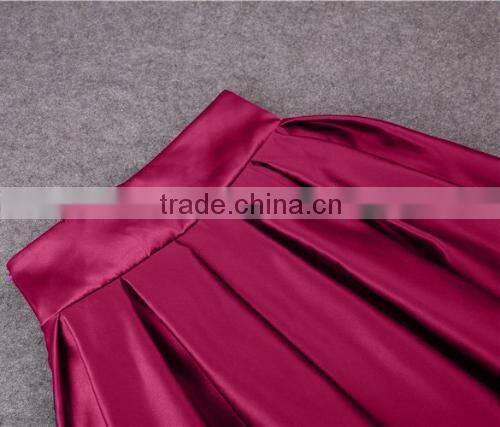 European Style New Fashion Ladies Women Career Leisure Solid Irregular Hem Skirt