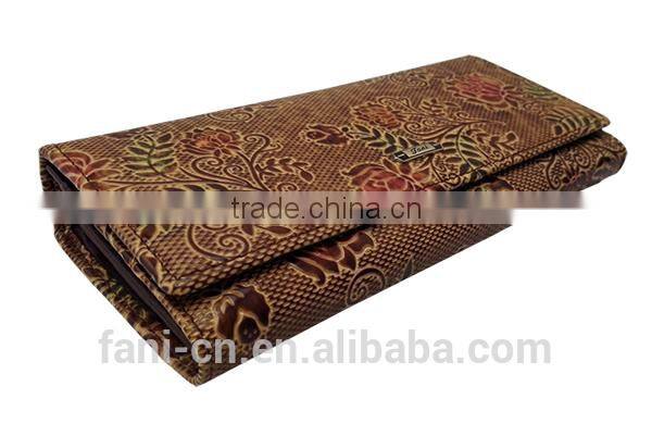 Fani professional factory for manufacture women leather wallets