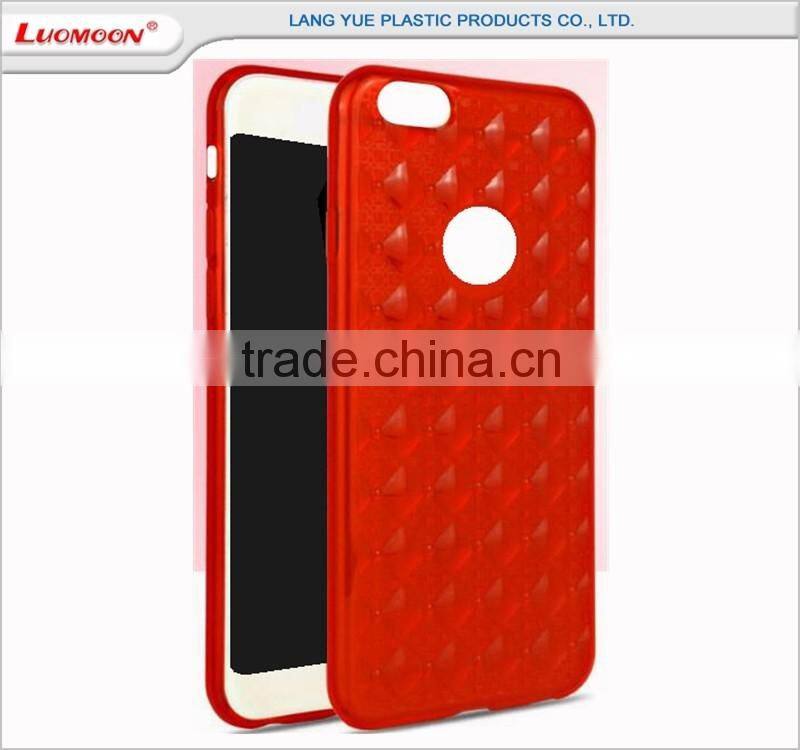 tpu carnelian lucid mobile phone case cover for iphone 4 5 6 se 7 plus