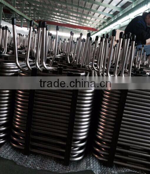 ASTM A249/A269 TP304/316L welded stainless steel coil tube/pipe /heat exchanger