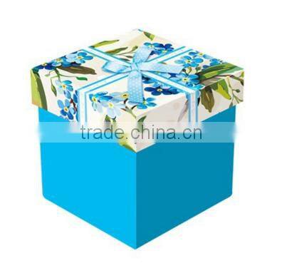 Custom full color printing corrugated paper box for food
