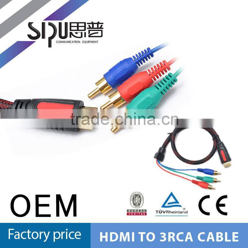 SIPU Micro Hdmi to Av Cable Hdmi to Rgb Converter Hdmi Cable 3 in 1