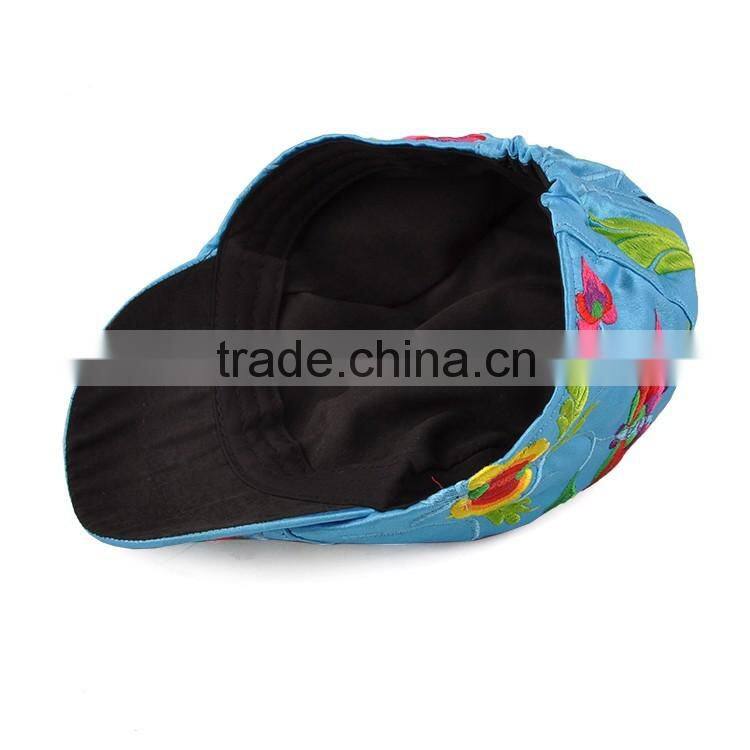 Luckybags manufacturer flower snapback hats custom embroidery snapback hats wholesale hip hop snapback