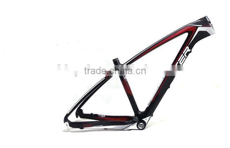Carbon bicycle frame 17 inch for mountain bike 27.5