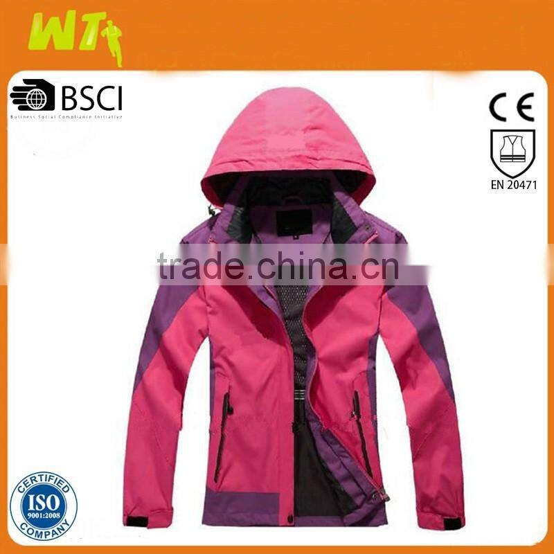 colourful waterproof jacket running jacket outdoor jacket for women