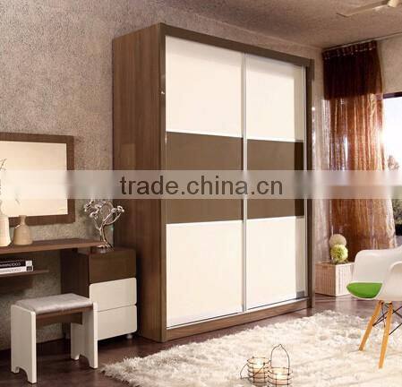 High glossy wardrobe for living room
