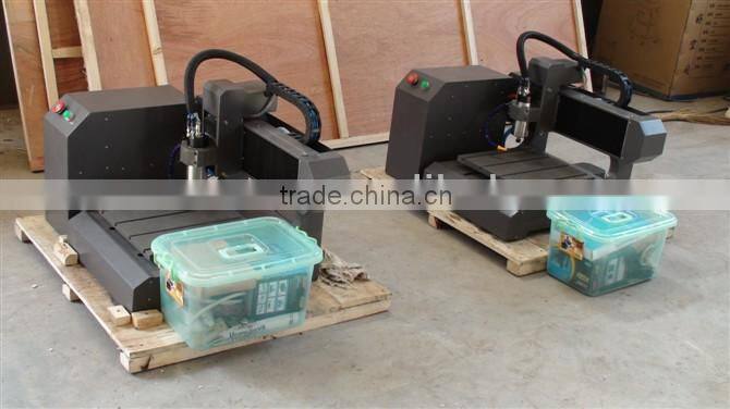 small cnc router machine 3030C with water sink
