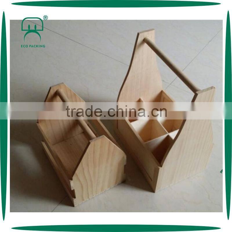 Bar Pine Wood Wine Holder Wooden Wine Bucket