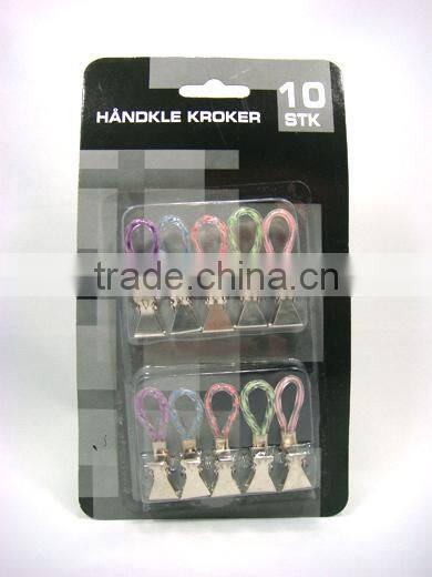 Promotional 10pc Towel Pins/washcloth clips/Handtuch clips
