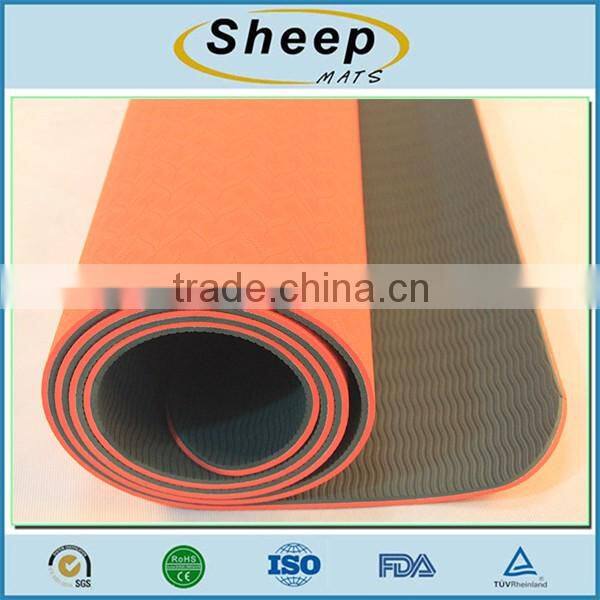 Best selling waterproof fitness non slip yoga mat for exercise gymnastics